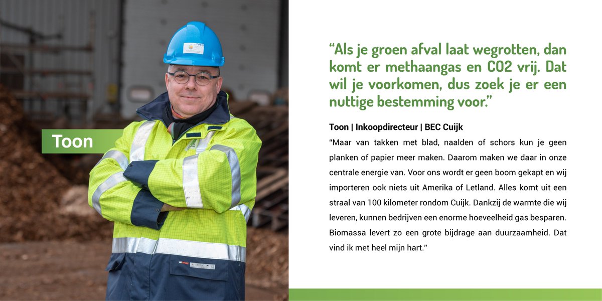 "Voor ons wordt er geen boom gekapt en wij importeren ook niets uit Amerika of Letland", vertelt Toon, inkoopdirecteur bij BEC Cuijk