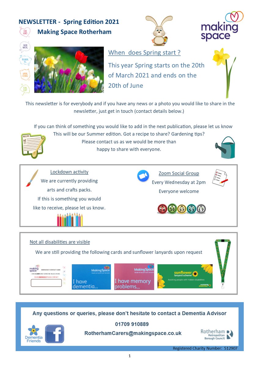 Spring edition of our newsletter