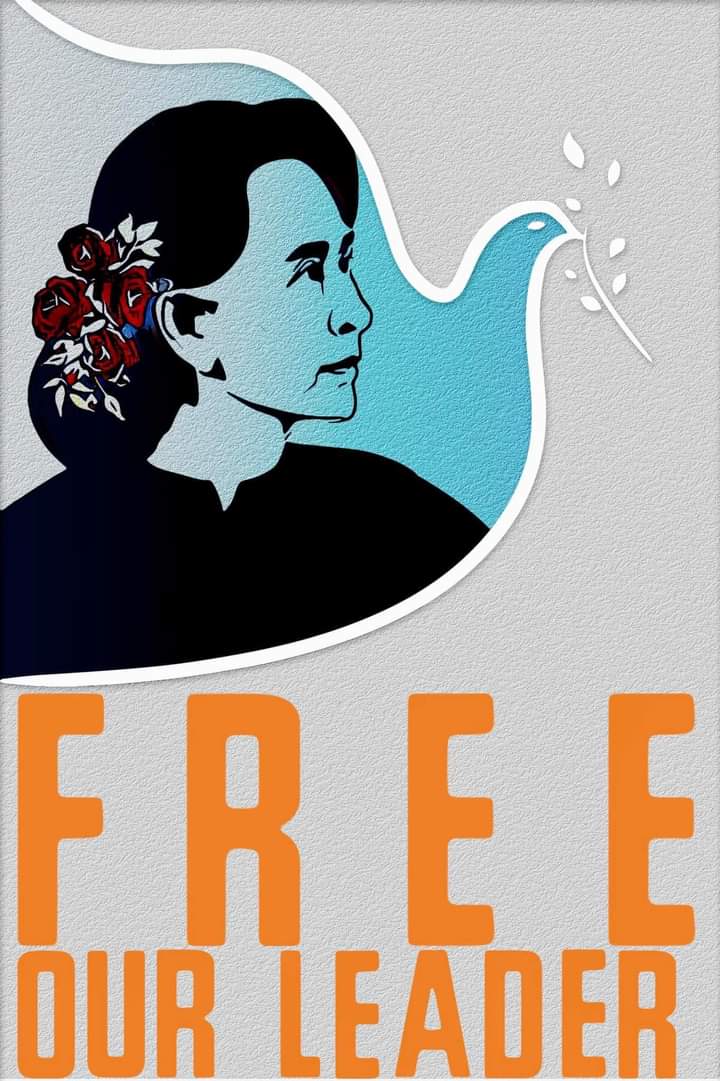 Free Our Leader Aung San Su Kyi