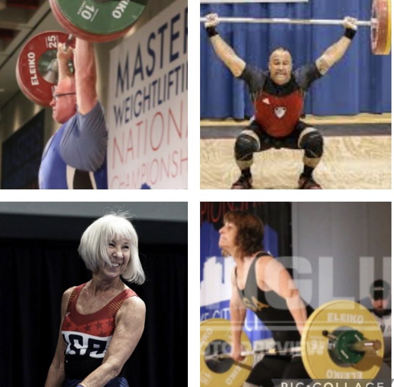 usawmasters's tweet photo. #ThrowBackThursday to when we had EIGHT athletes hit a Grand Slam in 2019! ๐ฅ ๐ฅ๐ฅ๐ฅ
What goals are you working towards this coming year?
Only a few weeks out from Nationals!
#usawmasters #mastersweightlifting #nationalmasters2021 #usamastersweightlifting #2021nmwc ๐๐ฅณ https://t.co/ErMdD3FRLr