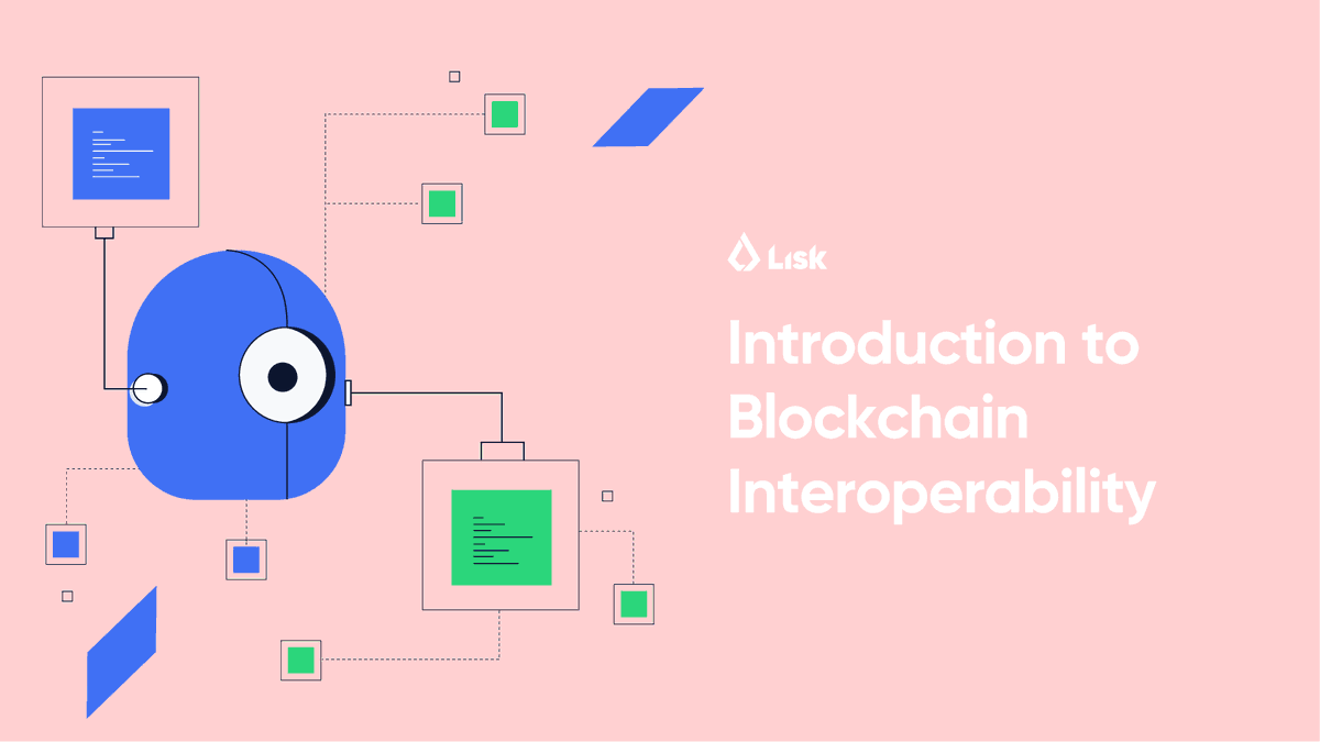 Lisk's tweet photo. Interoperability has a myriad of benefits for the #Blockchain ecosystem, and that is why #Lisk is at the forefront of Blockchain Interoperability development. 

Read #Lisk Research team's first blog post in our new Blockchain Interoperability series: 

https://t.co/nZUsHI78r5 https://t.co/cgJFKmjwg1