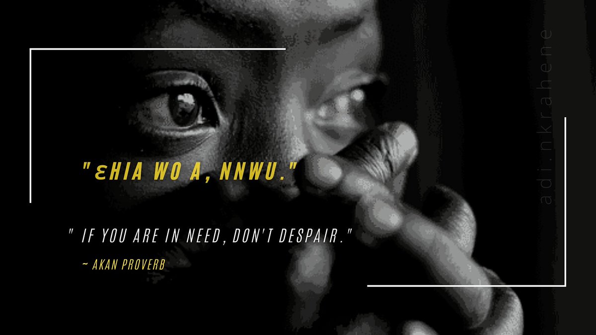 ANkrahene's tweet photo. Proverb of the day..
.
.
#AfricanProverb #AkanProverbs #Akan #AkanProverb #WestAfrica #Ghana🇬🇭 #Proverboftheday https://t.co/XzvO2wloh4