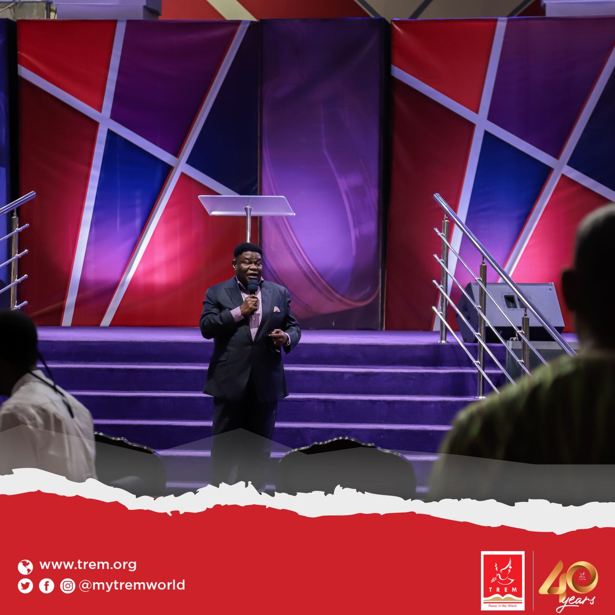 tremhqt's tweet photo. It is the love of God that makes us live right; not His wrath. If God shows us His wrath, who can stand? This explains why you shouldn't run away from God when you fall but run towards Him.
๐ธ | @drmikeokonkwo
#TREM #OverwhelmingLove https://t.co/wPEJcsqPZf