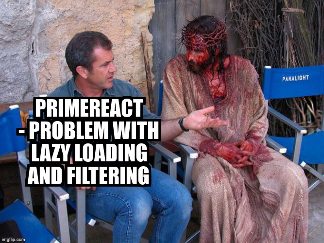 overflow_meme's tweet image. Primereact - Problem with lazy loading and filtering stackoverflow.com/questions/6625… #filter #lazyloading #primereact #virtualscroll