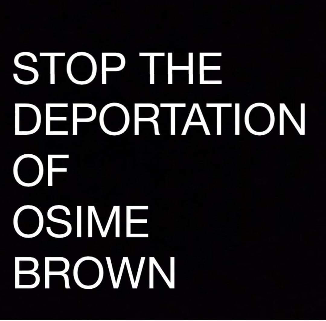  #StopTheDeportation  #OsimeNeedsHisFamily  #JusticeForOsimeBrown  https://linktr.ee/Justiceforosimebrown @FreeOsimeBrown