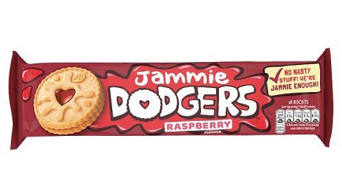 Trains as biscuits.  @greateranglia and jammie dodgers