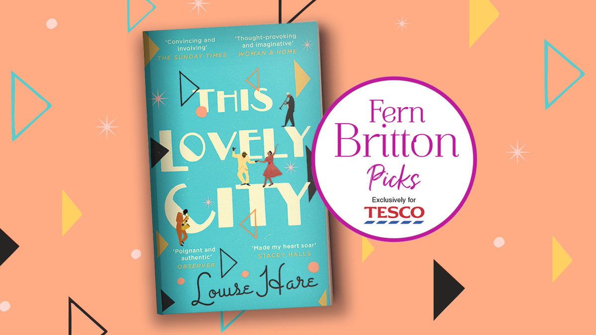 HQstories's tweet photo. Looking for a book to escape with? Look no further! Pick up your copy of @LouRHare's poignant, atmospheric and inspiring debut novel, #ThisLovelyCity, from @Tesco now!
Chosen by @Fern_Britton as a #FernsPicks, you won't want to miss this enchanting read🎷 https://t.co/LxyNkmGgkW