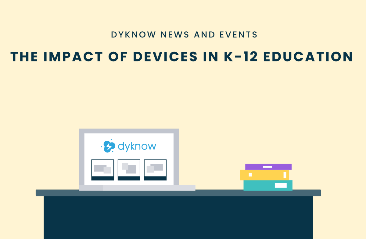 Dyknow's tweet photo. "The Impact of Devices in K-12 Education"
New blog post alert!๐
Click the link below to learn more about why educators are leaning on devices in 2021โฌโฌ
https://t.co/e5DSkHHsZK
#edtech #edchat #teachertwitter #studentdevices #k12education #k12 #studentdevices #deviceprogram https://t.co/TrKdG2f9jR