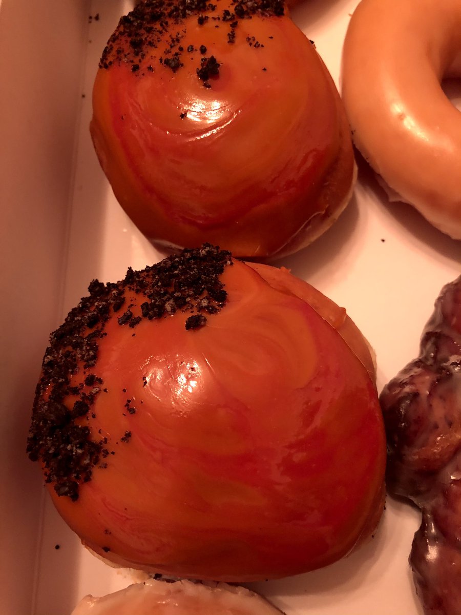 mddcon's tweet photo. Got our Mars donuts from Krispy Kreme to help us with the anticipation of today’s landing of Perseverance on the red planet! https://t.co/m53nRunkQs