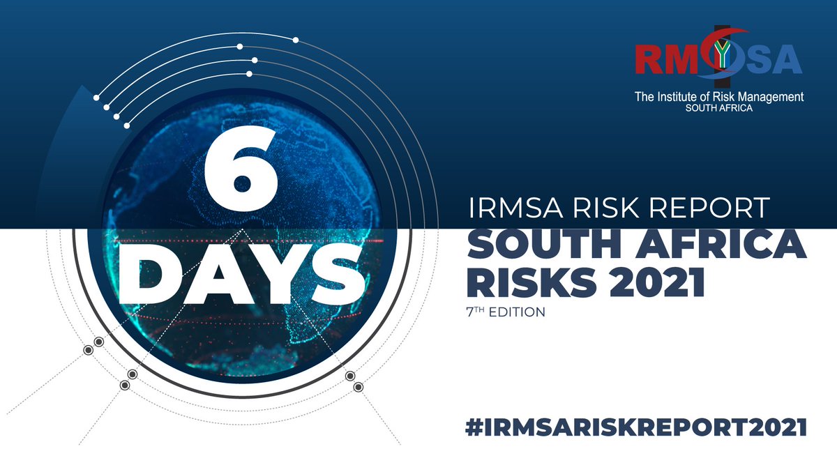 IRMSAInsight's tweet photo. Only 6 Days until the launch of the #IRMSARiskReport2021 We have over 30 industry leading subject matter experts that have provided input into this report. Book your seat now to the webinar: https://t.co/XkpiNUNs8j https://t.co/jSlrafDyvH