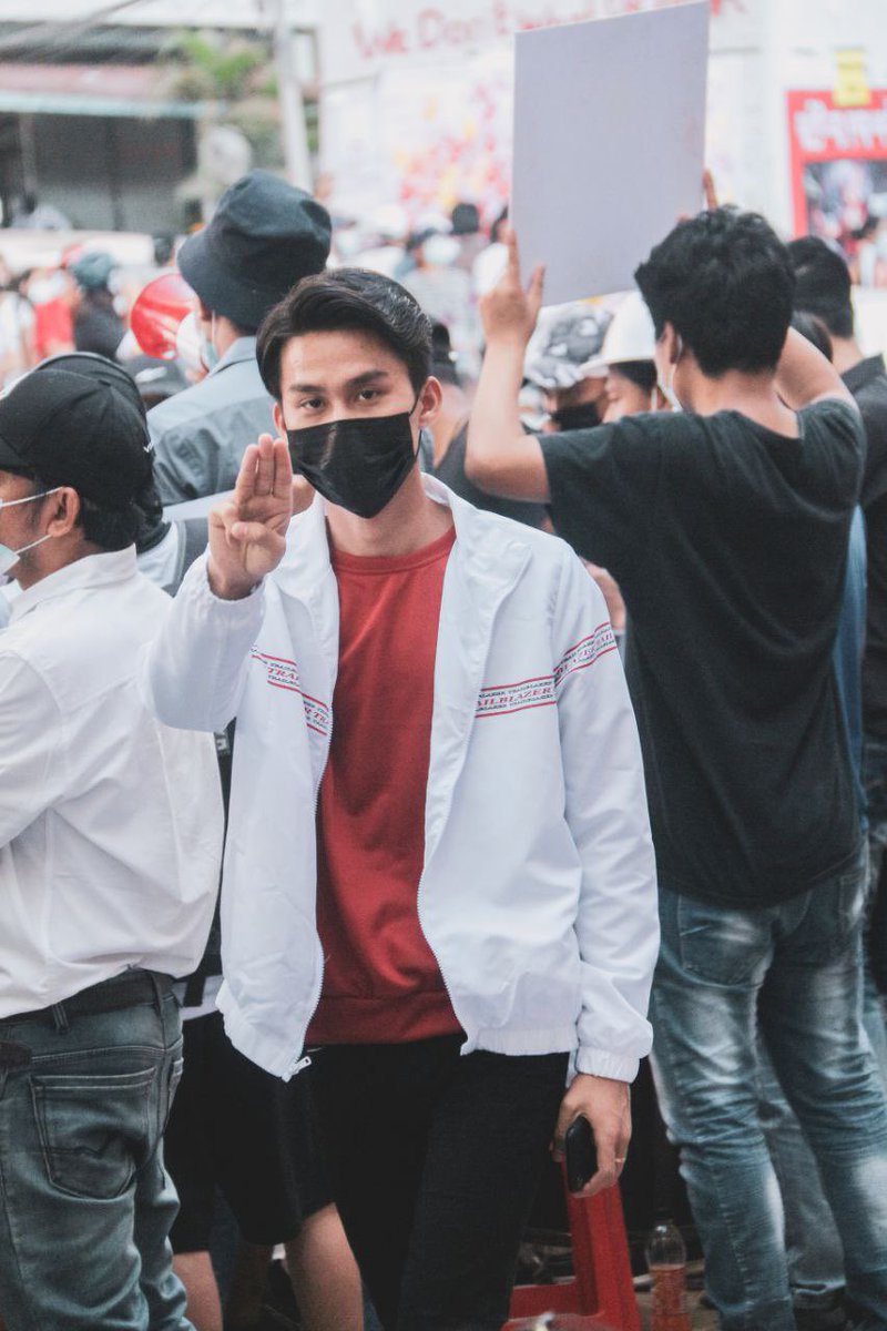 “Choose CDM or The Dictatorship. We all know what’s scary.” #SaveMyanmar #WhatsHappeningInMyanmar #CDM #CivilDisobedienceMovement #MyanmarMilitaryCoup #SayNoToDictatorship #FreeAungSanSuuKyi #Freeourleaders #RespectOurVotes