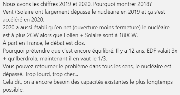 (25/x) Enfin, c'était just un petit fact-checking, il y a beaucoup d'autres choses à dire. Moi j'ai pris quelques phrases et propositions qui m'ont géné. Mais je vous laisse 4 commentaires de mon réseau LinkedIn (pas possible de mettre plus)