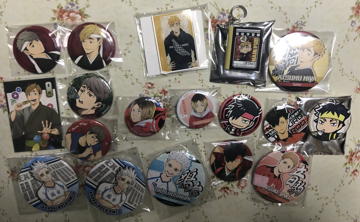 クラ ツイフィ必読 交換譲渡 ハイキュー ラバスト 缶バッジ アクキー アクスタ コロッタ フルカラー 譲 日向 影山 月島 旭 研磨 黒尾 侑 治 北 尾白 夜久 天童 牛島 佐久早 求 定価 送料 北縁日 赤葦木兎未所持のものまたは大人木兎缶バッジ