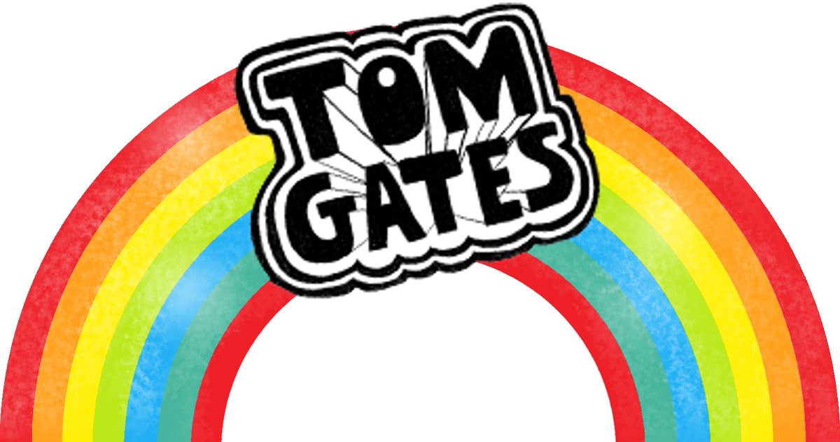 After attending her amazing <a href="/7Stories/">Seven Stories</a> session, I decided to make a rainbow for <a href="/LizPichon/">Liz Pichon</a> and Tom Gates to celebrate 10 years of the books and the release of the latest one. Hope you like it!