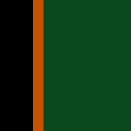 Dark Green And Orange Background