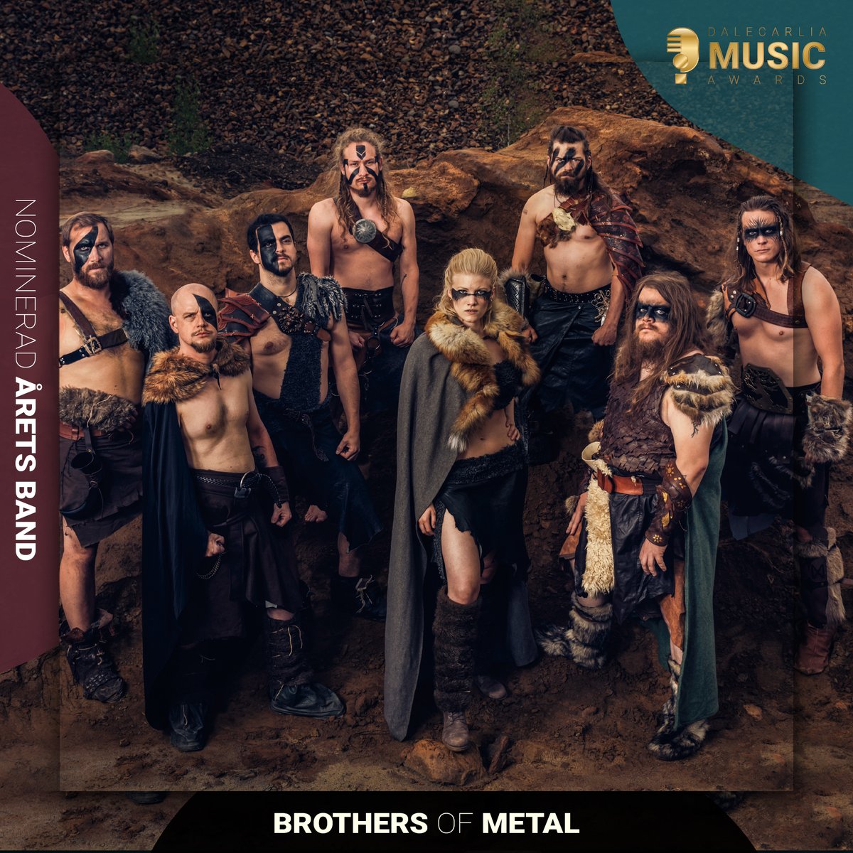 We are nominated for band of the year at Dalecarlia Music Awards! #DMA2021