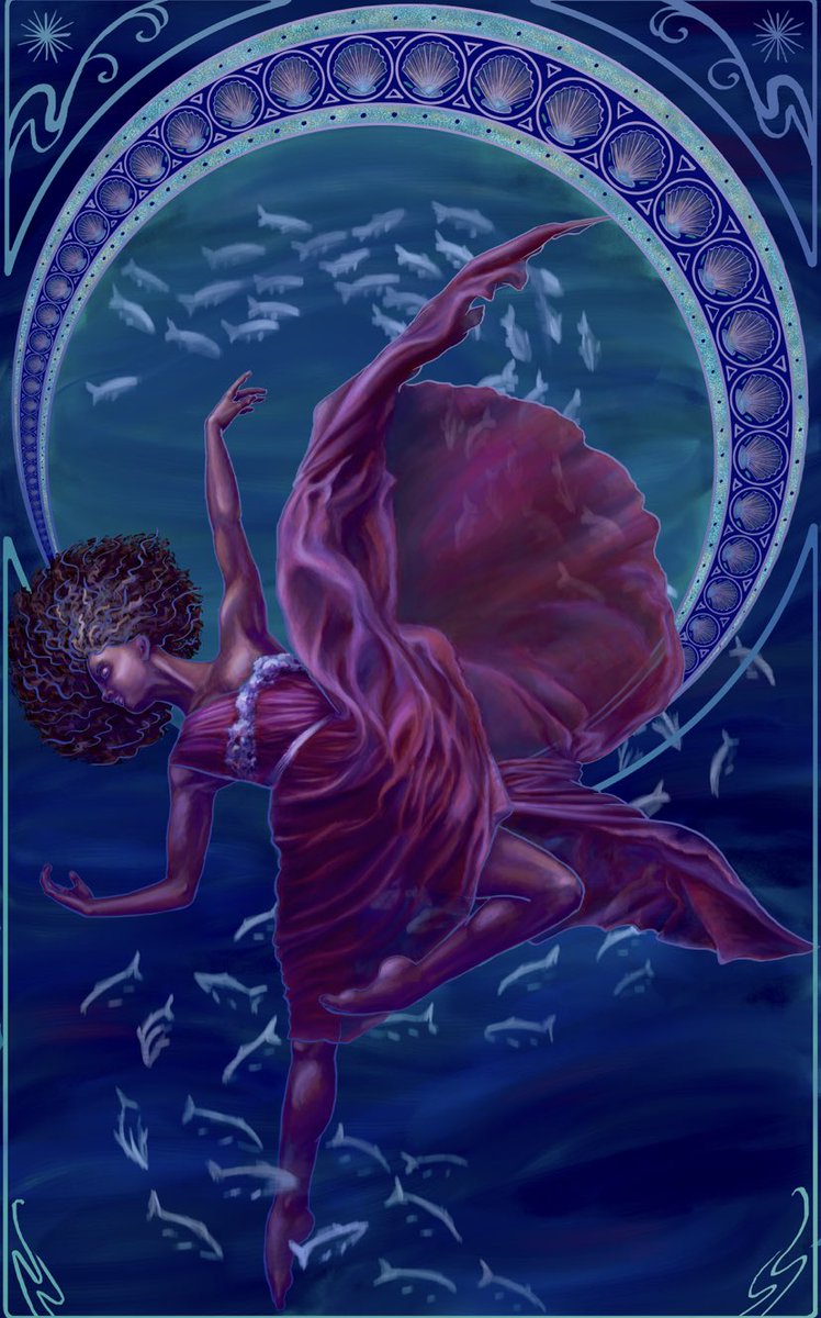 HazHowland's tweet photo. @KayworxX @fugitiverabbit Hello, I’m Hazel! I do fantasy art, some stand-alone and some as illustration for my writing, and I also do fanart if I’m particularly moved. https://t.co/MHqUt3wi3q