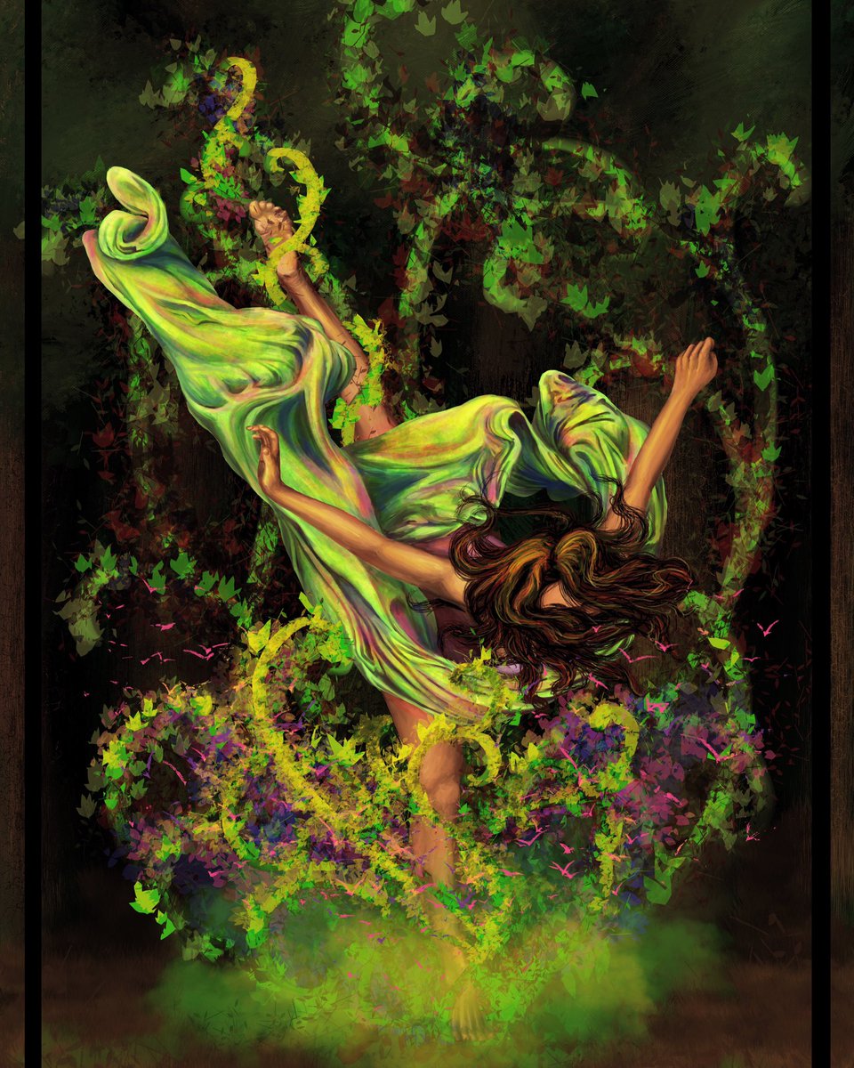 HazHowland's tweet photo. @KayworxX @fugitiverabbit Hello, I’m Hazel! I do fantasy art, some stand-alone and some as illustration for my writing, and I also do fanart if I’m particularly moved. https://t.co/MHqUt3wi3q