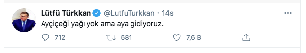 AlcayirCengiz's tweet photo. 🔴''Yıllık 200.000 ton yağlı tohum işleme kapasitesi ile Türkiye’nin yerli sermayeli en büyük fabrikası olmaktan büyük GURUR duymaktayız' diyen de Yağ Fabrikası sahibi İYİ Parti Milletvekili Lütfü Türkkan..!
🔴Ayçiçek yağı yok ama aya gidiyoruz'' tweetini atan da Lütfü Türkkan! https://t.co/RXO7yeIsum