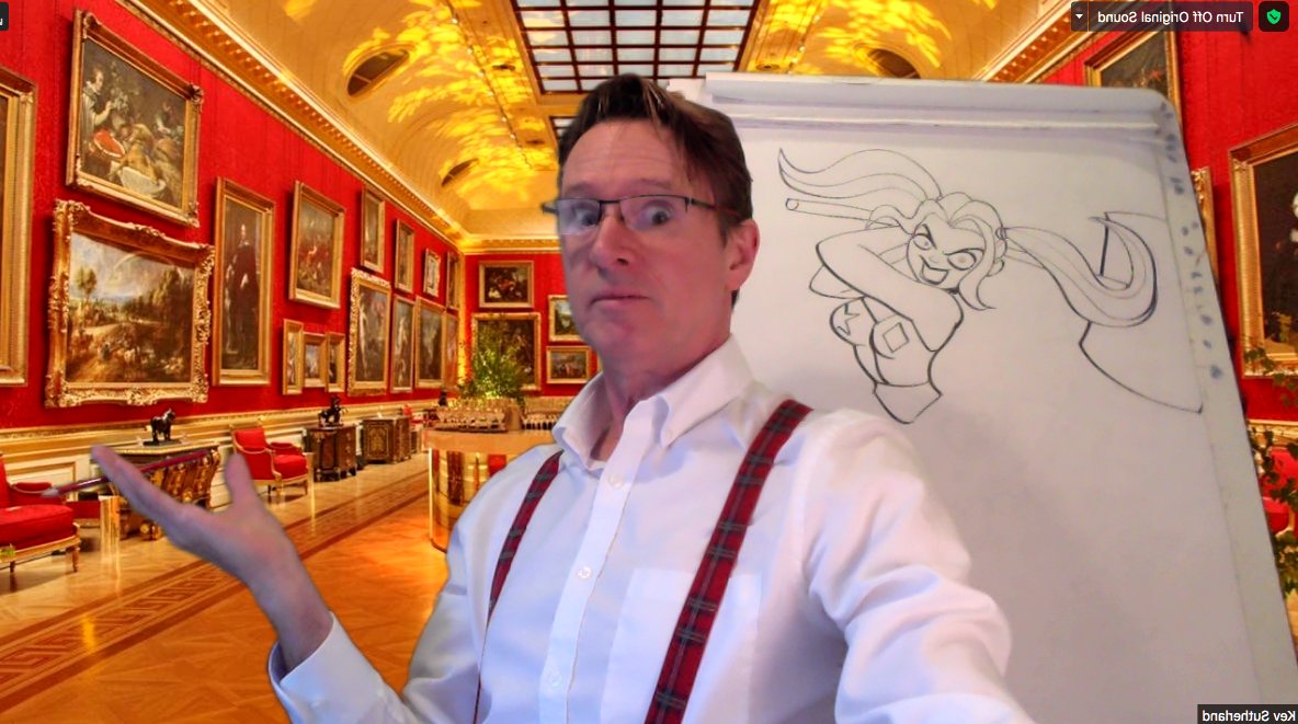 Today's (SOLD OUT) Comic Art Masterclasses are with <a href="/artsdepot/">artsdepot</a> Finchley. But where am I standing today?

Any guesses?