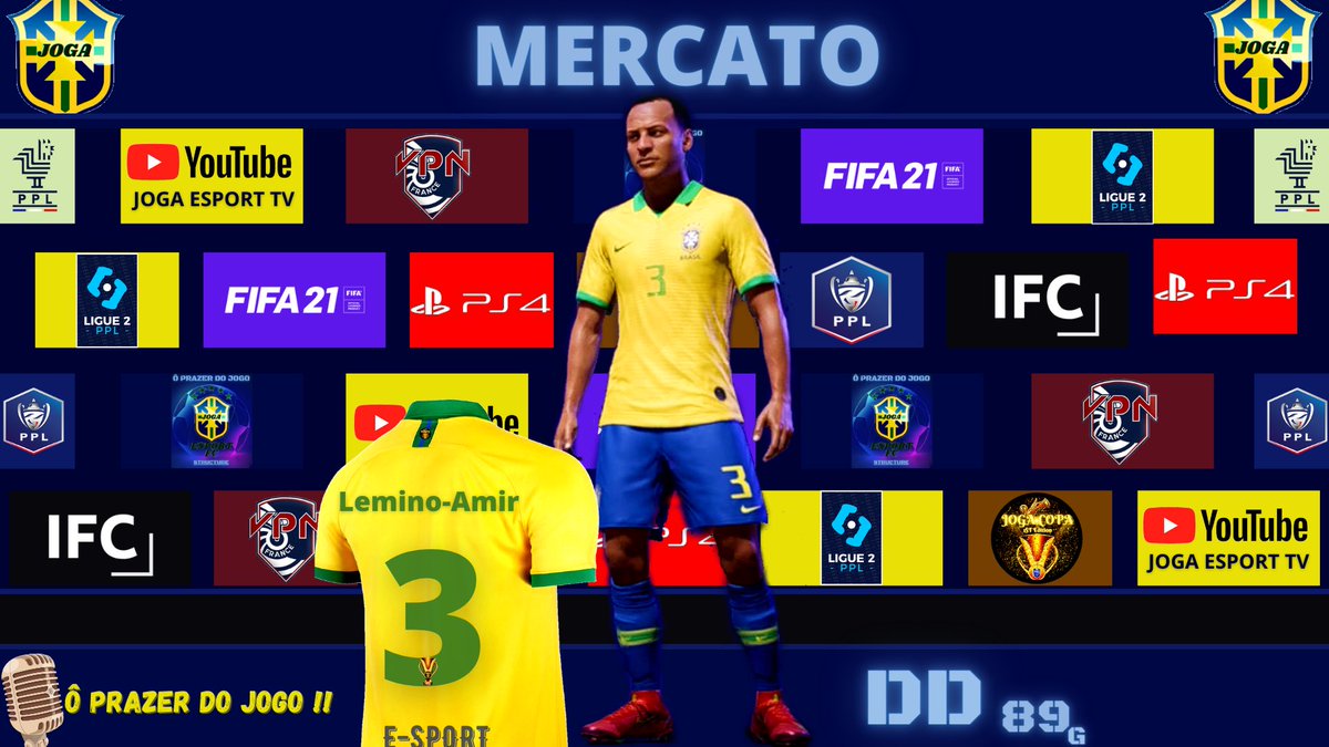 |FIFA 21|~{E-SPORT}

🎙MERCATO™️

APRÈS DE NOMBREUSES SESSIONS DE «TEST» , NOUS ANNONÇONS L’ARRIVÉE DE NOTRE TITULAIRE EN «LATÉRAL DROIT«  💥LEMINO-AMIR💥

🔵🟡🟢WELCOME🔵🟡🟢
🇧🇷Ô PRAZER DO JOGO🇧🇷
