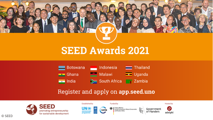 Do you want to support eco-inclusive enterprises that deliver environmental, social & economic benefits in developing & emerging economies? Retweet & like to make them aware of the chance to receive capacity building & financial support 👉 adelph.it/SEEDAwards2021 #SEEDAwards2021