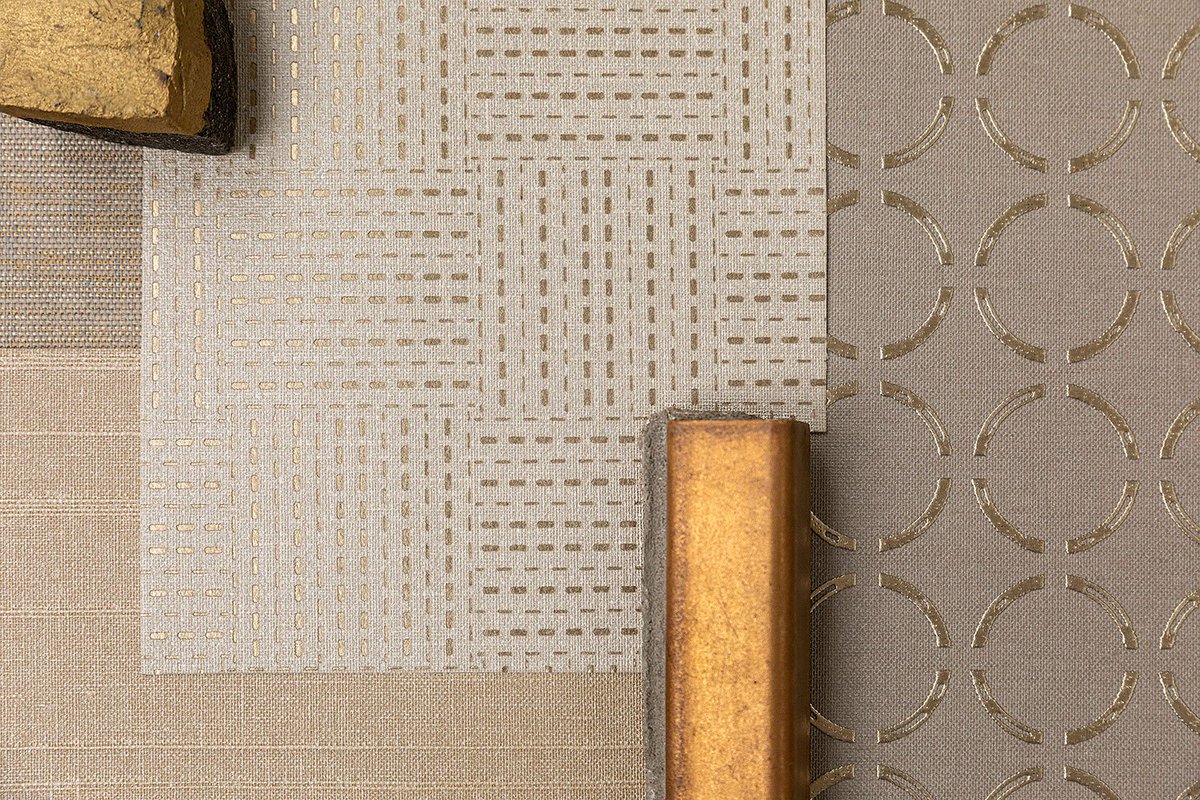 Vescom's tweet photo. In combination with linen’s crafted look, our collection celebrates modern treatments and techniques. Lamination, coating and metallics, on the other hand, embellish fabrics with a luxurious layer to create a dynamic play between matte and sheen: https://t.co/pc6hMBpnjr https://t.co/wxj5NlFzuc