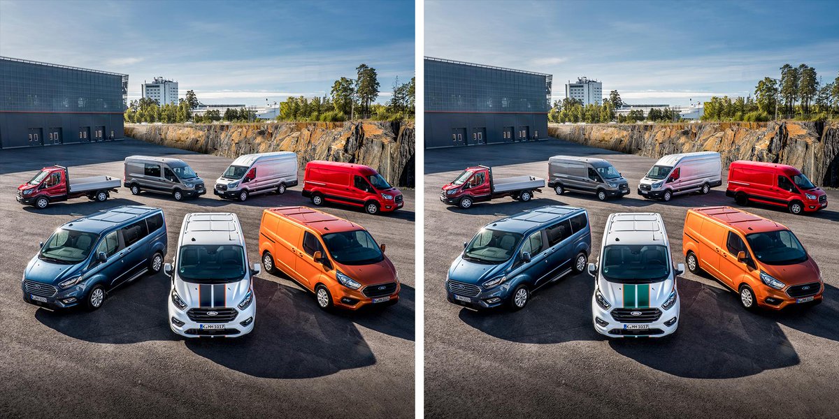 FordFrance's tweet image. La famille Transit est de sortie ! 💪 Mais avez-vous trouvé les 6 différences ? 🤓 Partagez-les nous en commentaire ! 👇