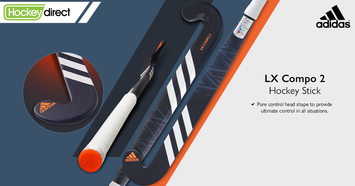 Hockey Direct on Twitter: "Save 40% on Adidas LX Compo 2 Hockey Stick @ £77.95 A mid bow, 50% carbon stick featuring pure head shape and stick shape. #Adidas #