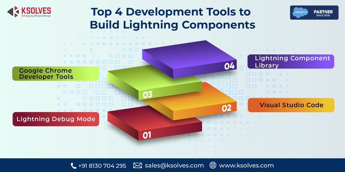 _Ksolves's tweet image. Need help while developing #lightningcomponents ? Walk your way through these 4 development tools!
📧 sales@ksolves.com
📞 +91 8130704295
🌐 bit.ly/3qBqOru

#salesforcelightning #Salesforce #ksolves #ksolvesindia #salesforcedevelopers #salesforcecompany