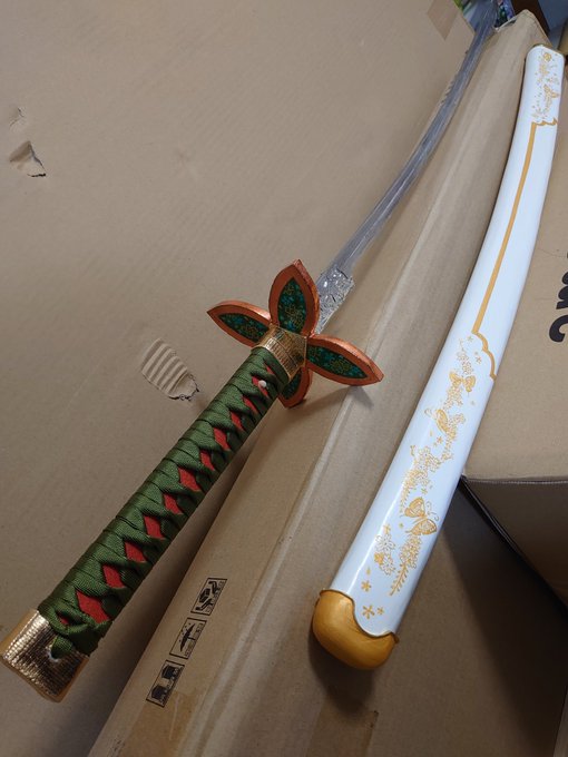 マクシ 鬼滅の刃 炭治郎の日輪刀 完成 さん と Maxifactory のやりとり 1 Whotwi グラフィカルtwitter分析