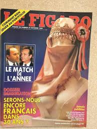 le Figaro en 1985 qui anticipe toutes les unes de VA et du Point