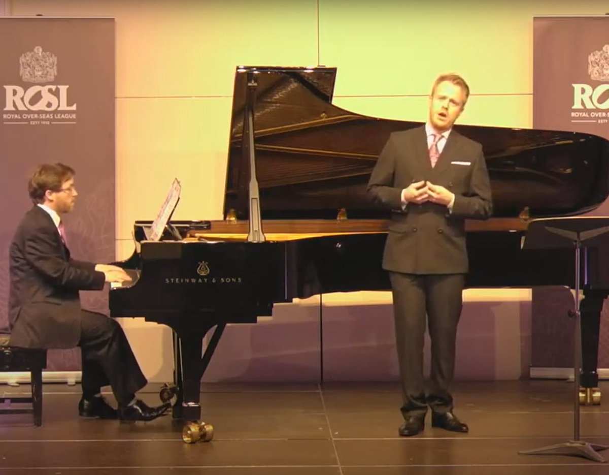 rosl1910's tweet image. Watch last night&apos;s recital from the Princess Alexandra Hall, featuring 2013 #ROSLAMC Gold Medal winner @baritoneaus with ROSL 2016 collaborative piano winner @ChadVindin 

bit.ly/3s1Mhdu

#musician #thursdaymorning