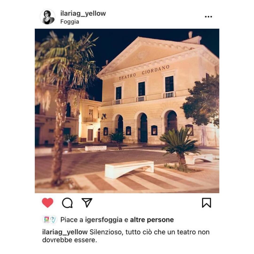 Vero, mai dovrebbe essere silenzioso un Teatro. 🥀
Ma, ugualmente, mai rendere silenziose l'anima e la mente al fragore della #Cultura!
La conoscenza e la bellezza hanno il suono degli applausi, degli strumenti, delle voci. Hanno un suono che riecheggia e infonde speranza! ✨