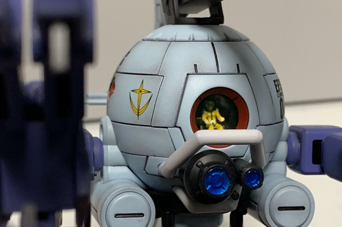 遂に、漫画版MSイグルー登場機体の 『RB-79N フィッシュアイ』が完成