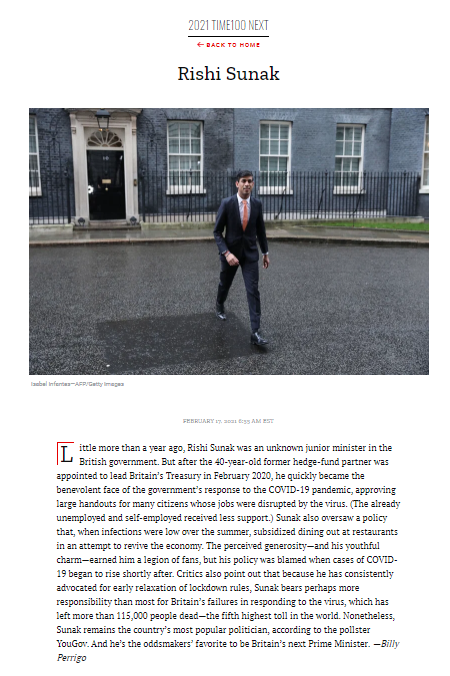LisatheSimpson's tweet photo. @TIME @billyperrigo Perhaps you could explain how you have among your 2021 Time100 a Chancellor who excluded 10% of the country's workforce from all support during a pandemic, driving many to poverty, homelessness and suicide, yet you've omitted Captain Tom Moore? #ExcludedUK https://t.co/Hc1yc3AmnX