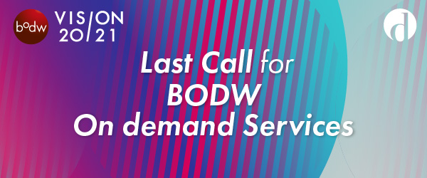 bodwplus's tweet photo. 𝐋𝐚𝐬𝐭 𝐂𝐡𝐚𝐧𝐜𝐞 𝐟𝐨𝐫 𝐔𝐧𝐥𝐢𝐦𝐢𝐭𝐞𝐝 𝐀𝐜𝐜𝐞𝐬𝐬 𝐭𝐨 𝐁𝐎𝐃𝐖 𝟐𝟎𝟐𝟎!
Register before 28Feb for #BODW On Demand at only HK$100 to watch featured plenary talks, forums and masterclasses and explore timely topics anywhere at your time!>https://t.co/a5fbdUXFr2 https://t.co/2orfIWlJ7K