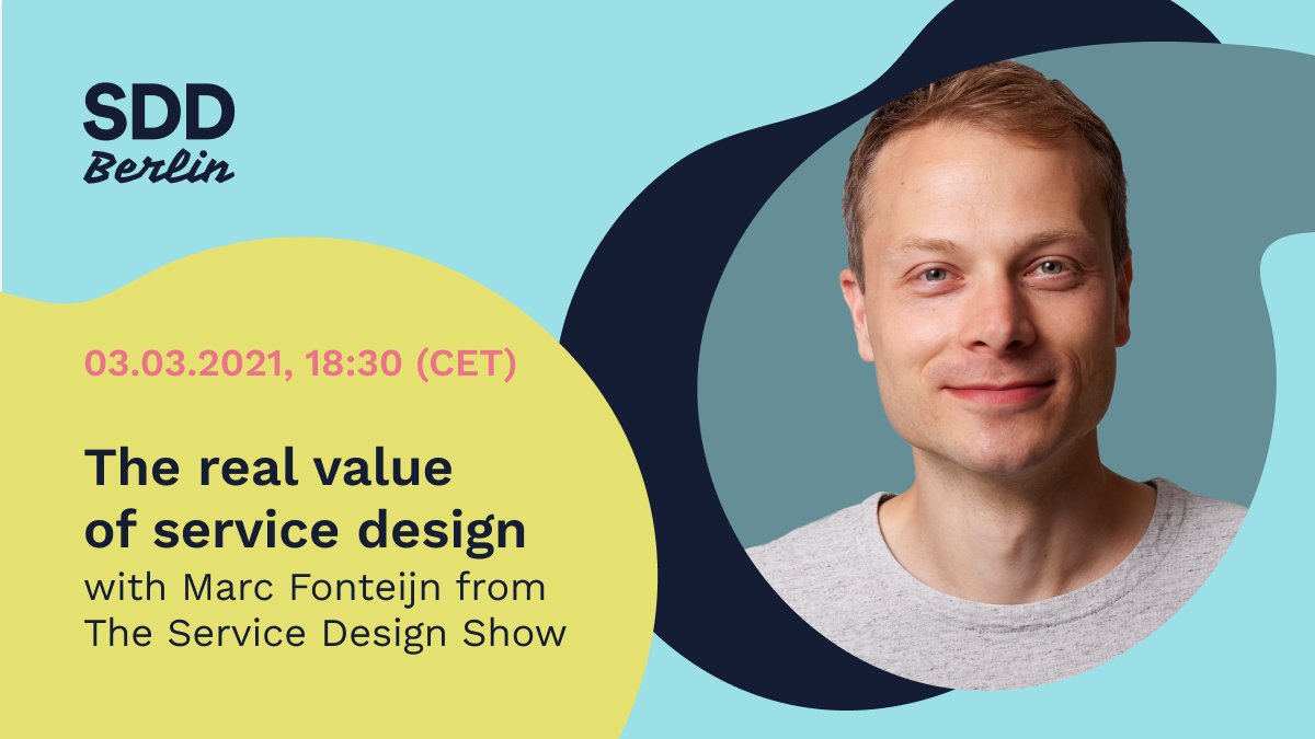 Why is it still so hard for people to understand the value of Service Design?

Join our event on March 3rd with <a href="/marcfonteijn/">Marc Fonteijn</a> from the servicedesignshow.com &amp; servicedesignjobs.com. For a fireside chat about the real value of service design!

Tickets: eventbrite.com/e/the-real-val…