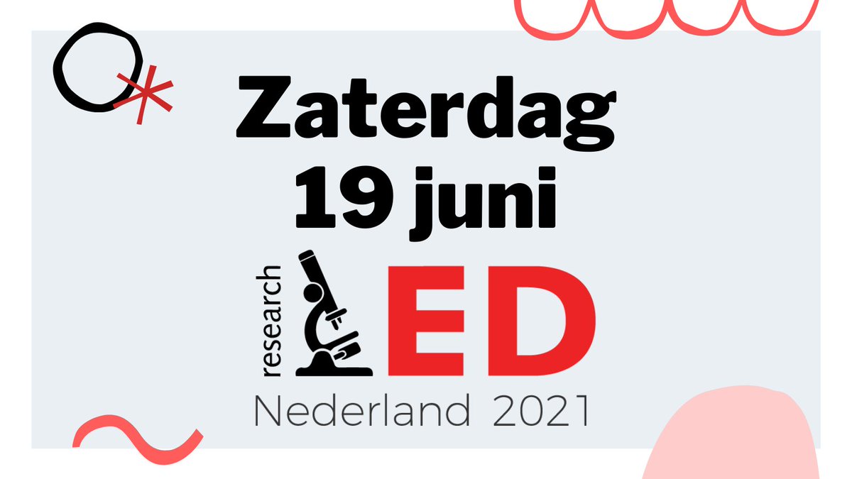 RESEARCHED NEDERLAND - 19 JUNI 2021 

Noteer het alvast in je agenda! Binnenkort meer informatie over tickets, sprekers en nog veel meer. Houd onze socials in de gaten en schrijf je in voor onze nieuwsbrief om op de hoogte te blijven!

#rEDNL2021 #SaveTheDate #19juni
