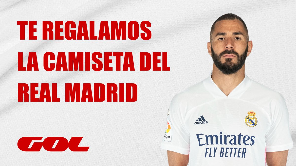 🎁 ¡TENEMOS UN REGALAZO! 🎁

🔝 ¿Quieres ganar la camiseta del <a href="/realmadrid/">Real Madrid C.F.</a>?  

❤️ Sigue a <a href="/Gol/">GOL</a> 
💚 Sigue a <a href="/futbar/">Futbar</a> 
🔁 Haz RT

🏅 Un ganador

🔚 Fecha límite: Domingo a las 12h

#⃣ #GOL