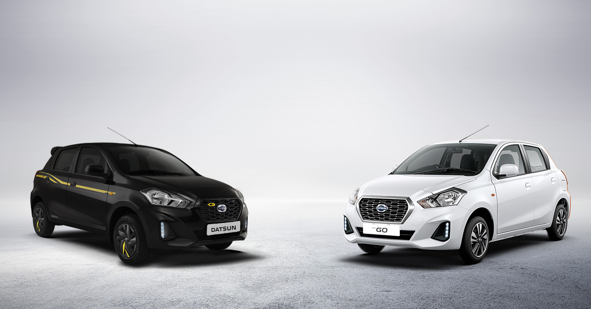 Limited Edition Datsun GO FIVE vs Datsun GO Lux. Which one are you? Like for Datsun GO Lux and reply with a 🔥 for Datsun GO FIVE. #DriveLifeToTheFull #DatsunZA