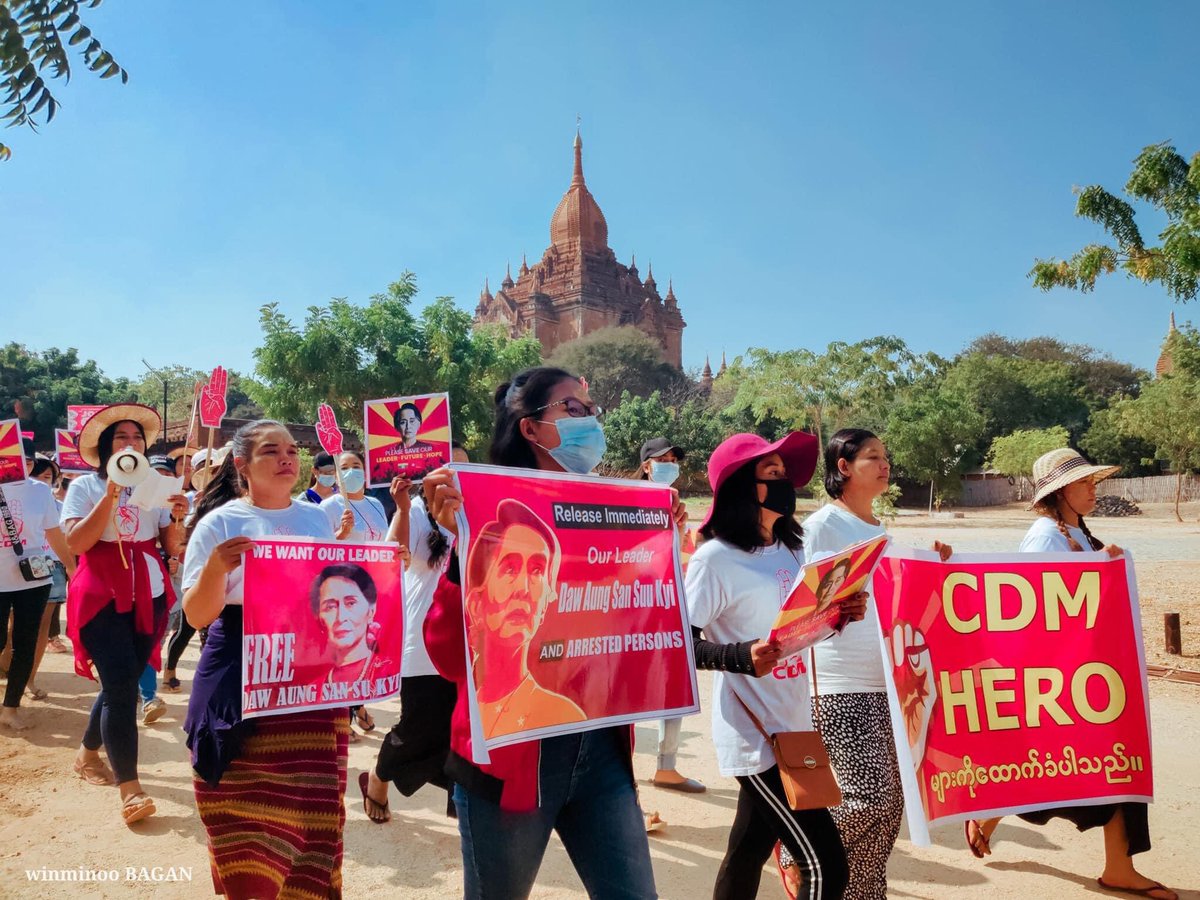 scarlet_hso's tweet photo. #WhatsHappeningInMyanmar #Feb18Coup @BBCWorld https://t.co/cGQmsINDPa