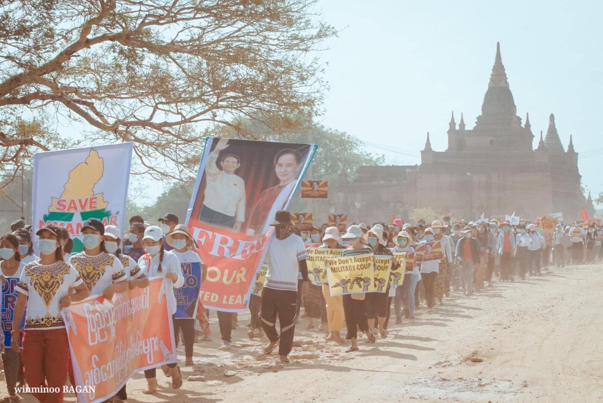 scarlet_hso's tweet photo. #WhatsHappeningInMyanmar #Feb18Coup @BBCWorld https://t.co/cGQmsINDPa