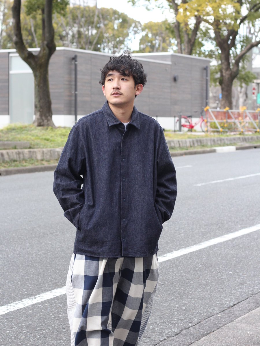 YAECA “COMFORT SHIRT -RELAX SQUARE-” ¥25,000+TAX ヤエカより新作の
