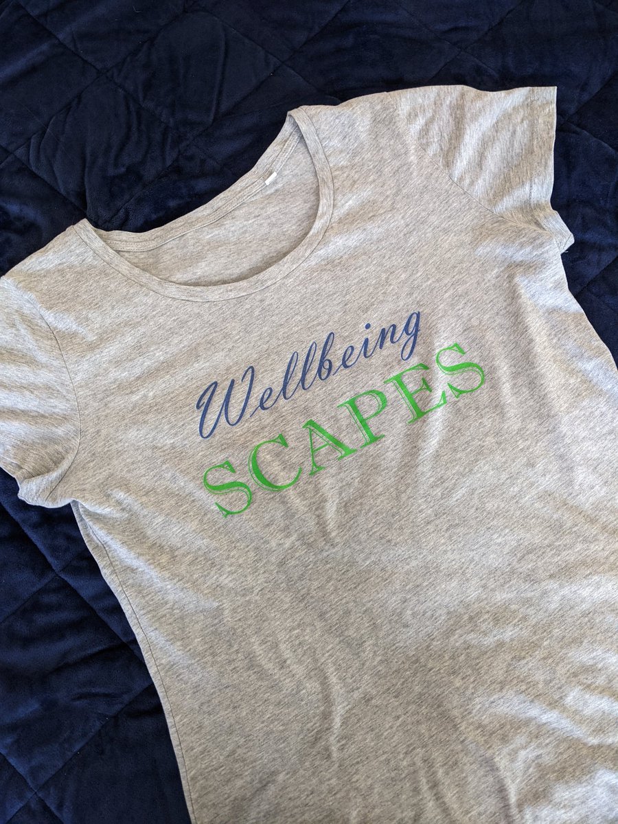 WellbeingScapes's tweet photo. So pleased one of my new t-shirts has come in the post this morning! 😍
It's very real when you see your logo on a piece of clothing! 🥳#WellbeingSCAPES https://t.co/Lgs4m7CV9g