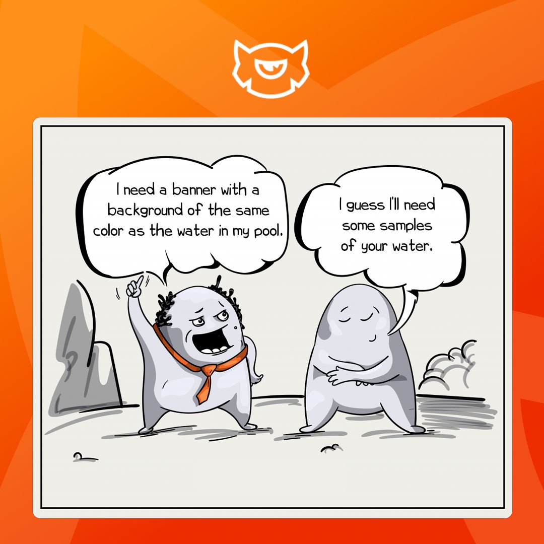 🤪Ok guys, tell us your best war stories about the worst client you've ever had. Go!

And check out our fun freelancers’ life comics: templatemonster.com/blog/clients-f…

#freelancer #freelance #webdesigner #Graphicsdesigner