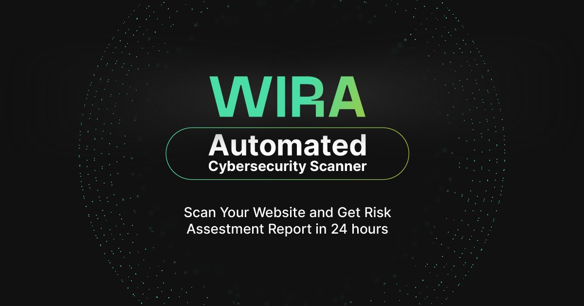 5/11 WIRAWeb Infrastructure Risk Assessment (WIRA) is an automated security scanner that provides over 6,800 vulnerabilities with nearly 0% false positives. $HAI