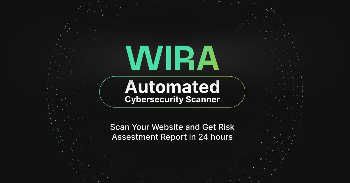 5/11 WIRAWeb Infrastructure Risk Assessment (WIRA) is an automated security scanner that provides over 6,800 vulnerabilities with nearly 0% false positives. $HAI