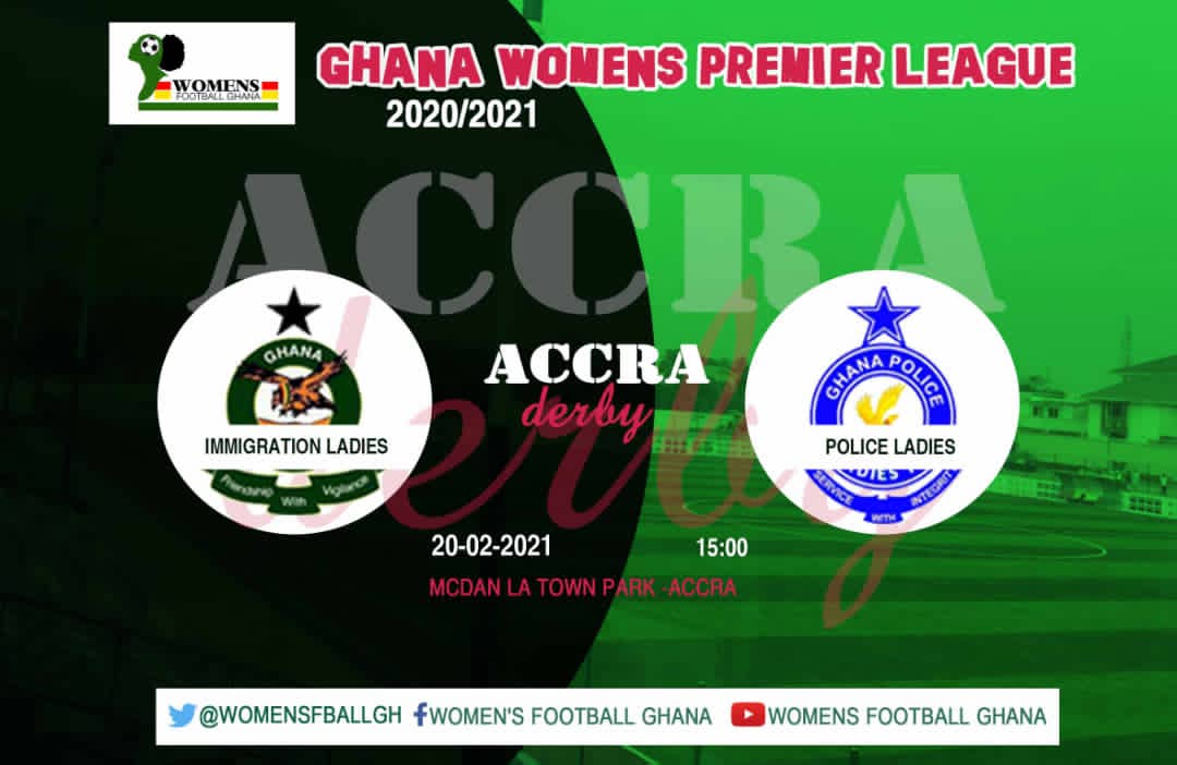 Womensfballgh's tweet photo. Accra derby 
Service derby 
Who wins 
#WPL #shedidthat #bringbackthelove Wk5 https://t.co/Y2uJfZVqHF
