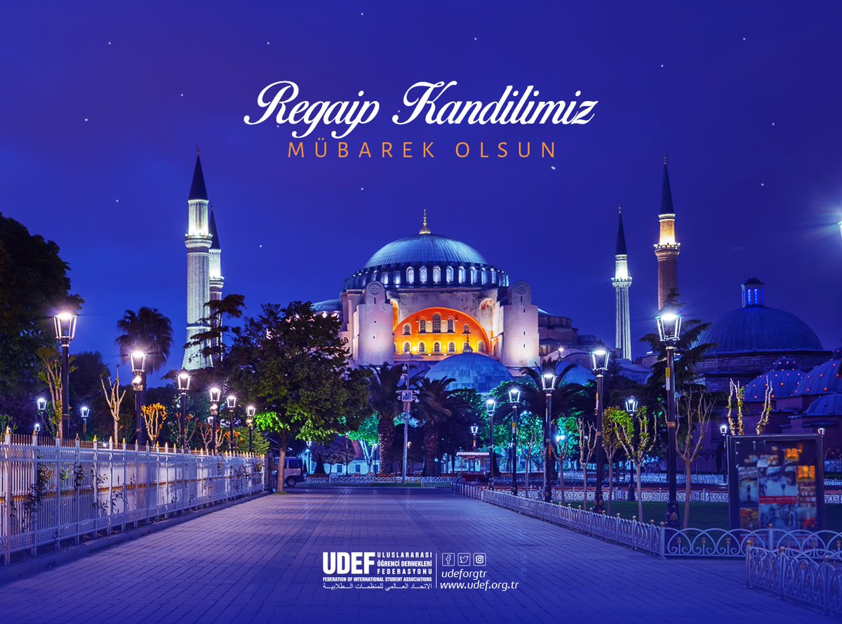 Rahmet, bereket, mağfiret iklimi üç ayları müjdeleyen #RegaipKandili ülkemize, İslam alemine ve tüm insanlığa hayırlar getirsin.

Regaip Kandilimiz mübarek olsun.